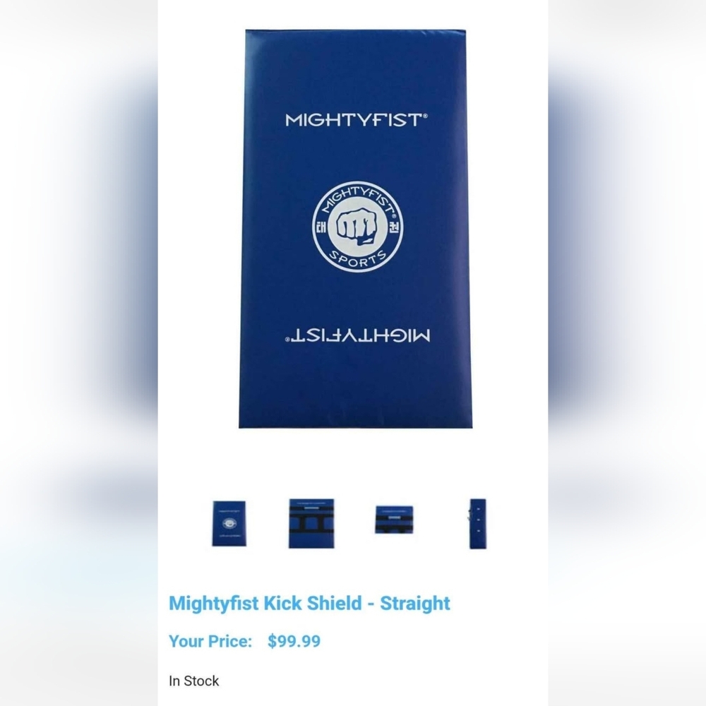 Mightyfist Blue Sports Pad